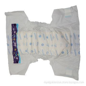 Baby Diapers with Good Absorption, PP Tapes and PE Film